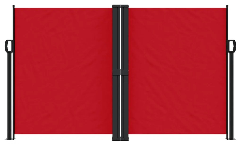 Tenda Laterale Retrattile Rossa 140x1200 cm