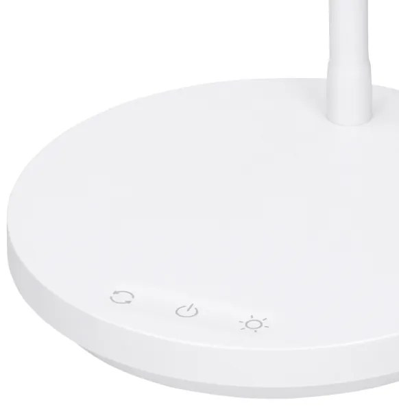 Solight WO3000-W - Lampada da tavolo LED dimmerabile LED/4,5W/5V 3000/4000/6500K bianco