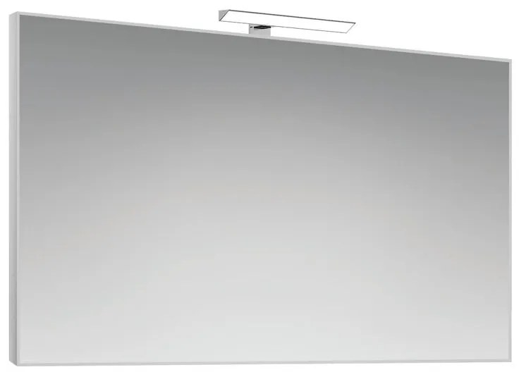 Specchio con illuminazione integrata bagno rettangolare Frame L 120 x H 120 x P 2.5 cm