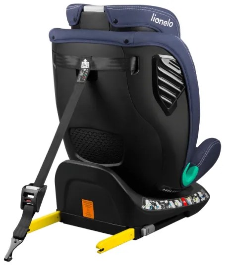 Lionelo -Seggiolino auto con base girevole BASTIAAN ONE i-Size 40-150 cm Blu Navy