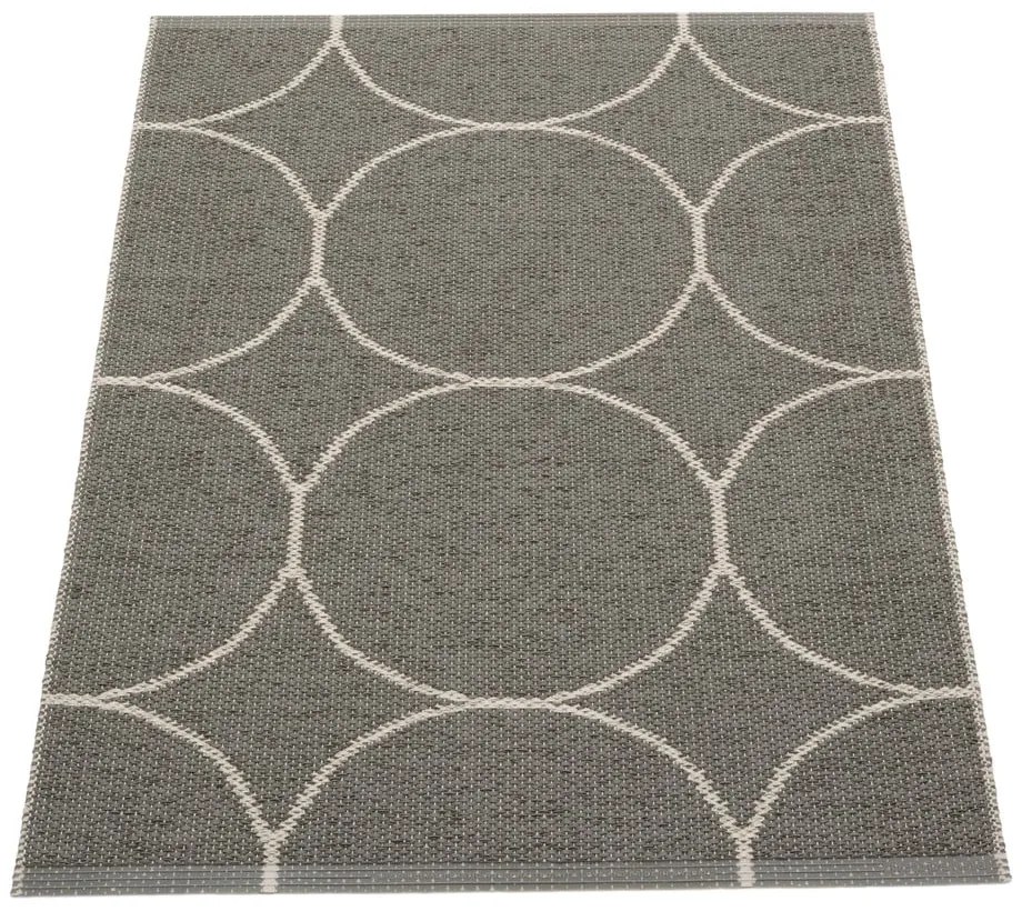 Tappeto da interno/esterno grigio scuro 70x100 cm Boo Charcoal Linen – Pappelina