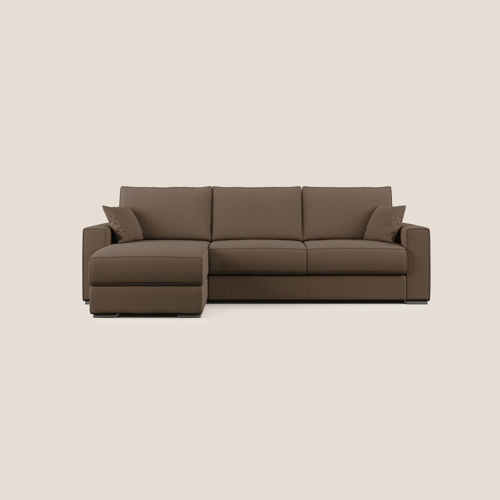 Dream Divano letto angolare in tessuto smacchiabile T05