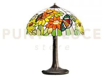 Sunflower solo base brunito h.56cm 1 luce attacco e27