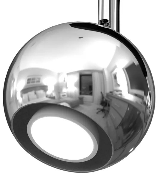 Luce Spot COMET 3xGU10/8W/230V nero/cromo lucido