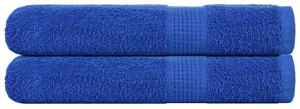 Asciugamani 2 Pz Blu 100x200 Cm 360 G/m² 100% Cotone /