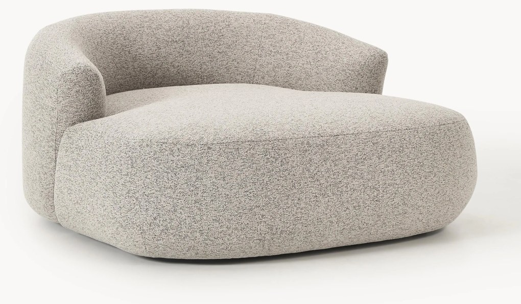 Poltrona lounge XL in bouclé Sofia