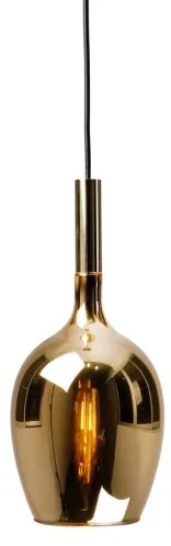 Lampadario a sospensione con filo LUGANO 1xE14/40W/230V oro