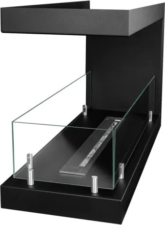 Camino a bioetanolo da incasso Trifacciale biocamino 3 Lati 90x50 cm MARATEA 90