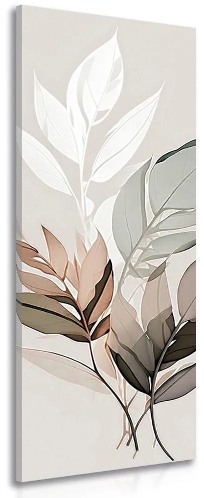Quadro su tela – Bellezza dettagliata delle foglie