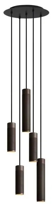 Patrone Cluster 5 Lampada a Sospensione Ottone Bronzato - Thorup Copenhagen