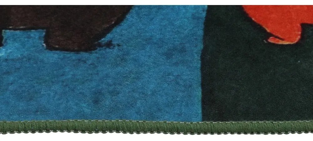 Set di tappetini per il bagno 2 pz 60x100 cm Gatto Carino – Foutastic