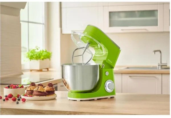 Sencor - Robot da cucina con ciotola in acciaio inox 1300W/230V verde
