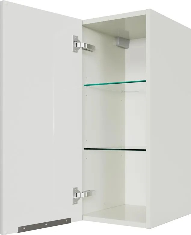 Madeo bianco lucido P 33 x H 70 cm
