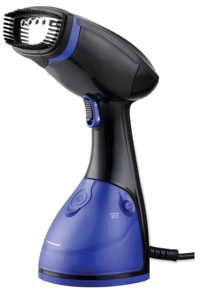 Heinner HGS-1600BK - Vaporizzatore portatile per capi 1600W/230V nero/blu
