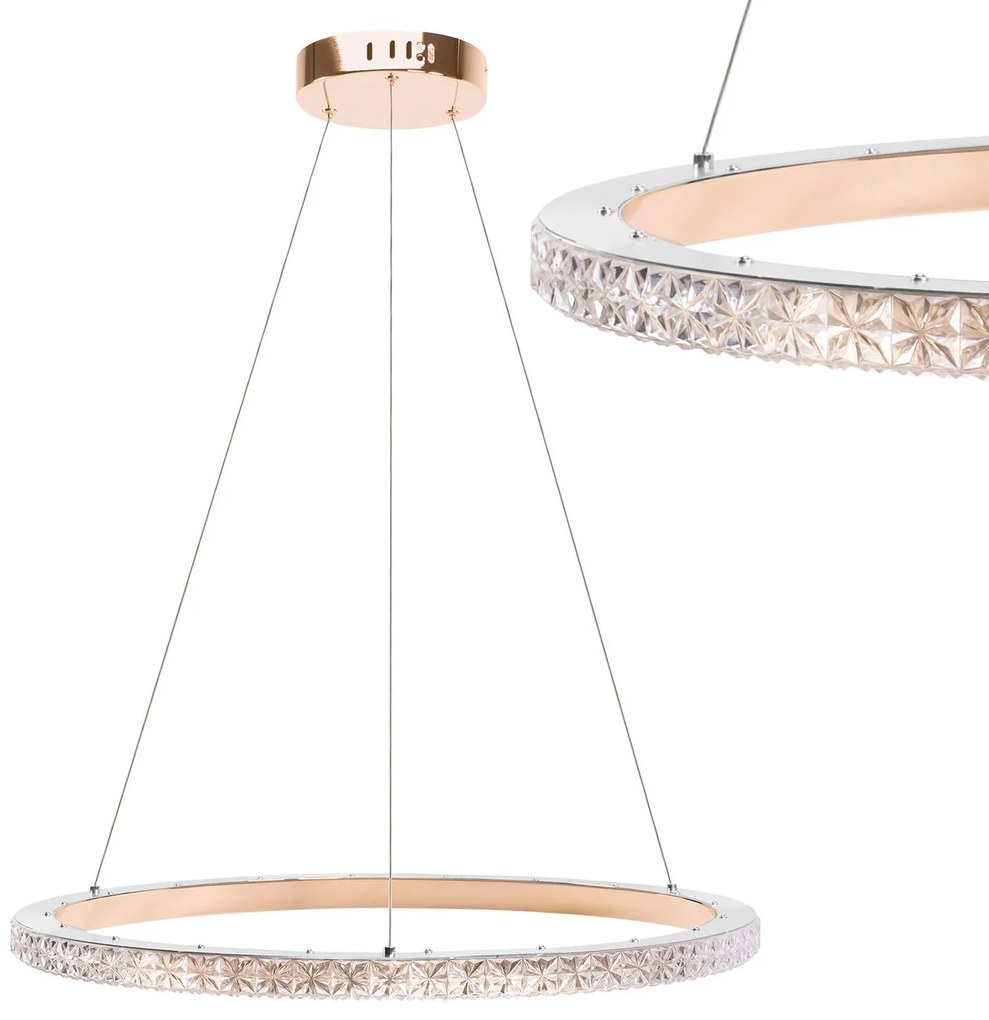 Lampada LED MS009-CP ROSE GOLD 59cm