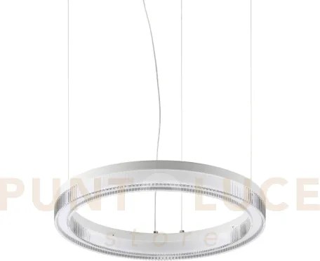 Crown lampadario sospeso a led effetto cristallo 3000k 21w  2050 lm...