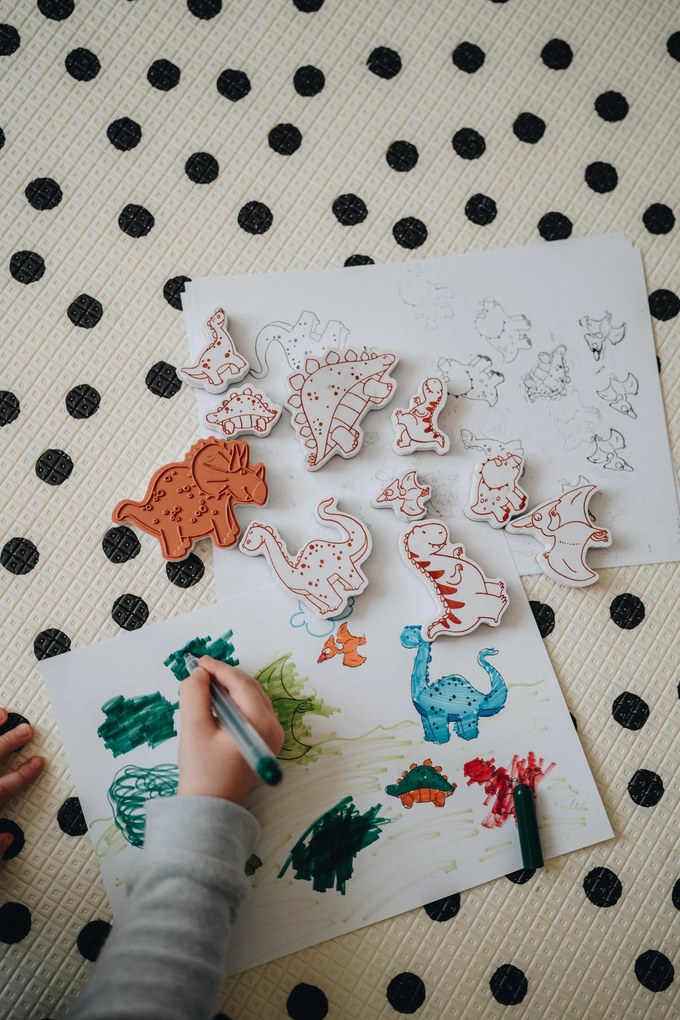 Timbri per bambini StampoMinos - Dinosauri