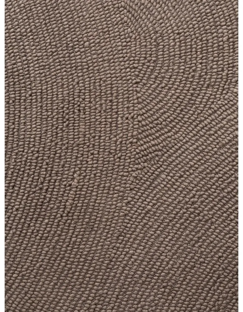 Passatoia grigio tortora in lana tessuta a mano 80x300 cm Eleni Taupe – Hanse Home
