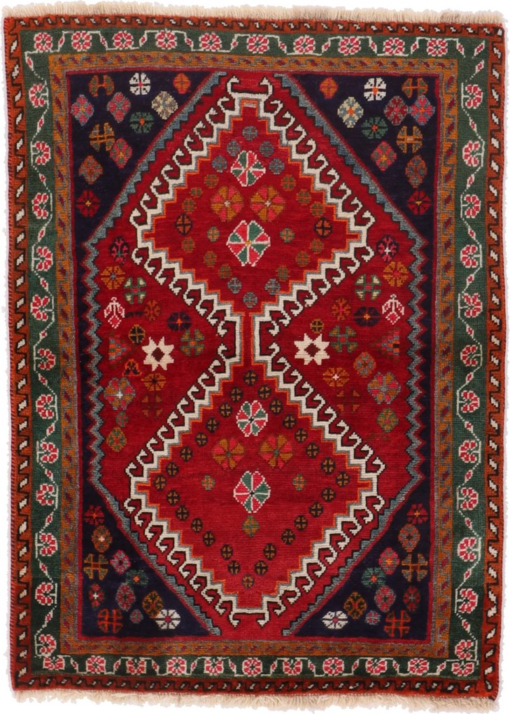Tappeto persiano 130 x 90 (Iran) Tessuto A Mano