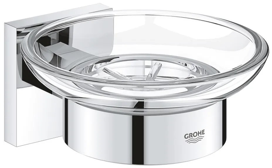 GROHE 41096000 - Portasapone START CUBE 110 × 56 × 125 mm cromo lucido