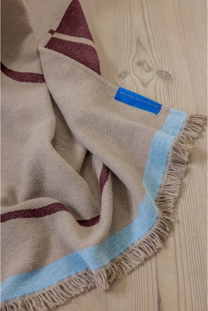 Coperta beige 130x175 cm Studio – Mette Ditmer Denmark