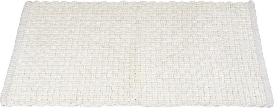 Tappetino per il bagno bianco in tessuto 50x80 cm Ecoli – Wenko