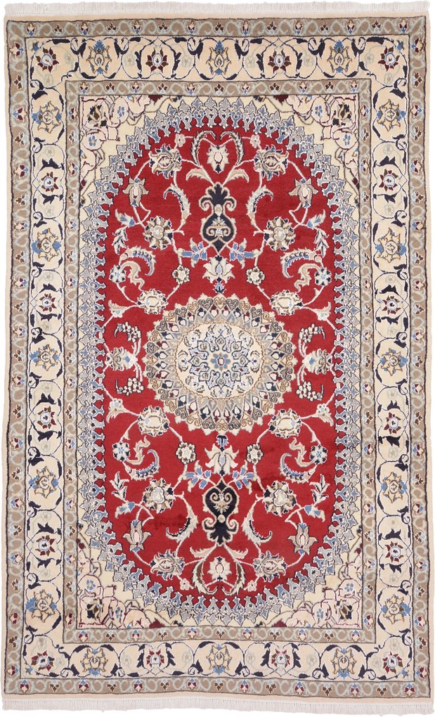 Nain Tappeto persiano 320x200 (Iran) Annodato A Mano