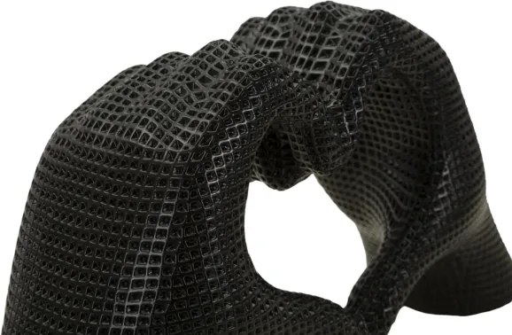 Scultura Lover Black Cm 25X7,5X13,5