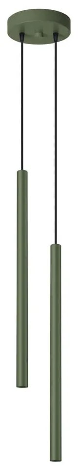 Lampadario verde ø 15 cm Fideus – Sollux