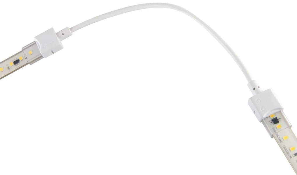 Cavo 2 Connettori Rapidi per Striscia 220V senza Raddrizzatore (Cf. 2pz)