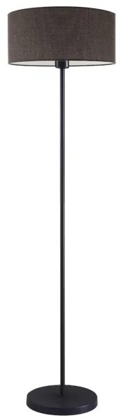 Lampada da terra LED TUNJA 1xE27/20W/230V Ø 38 cm nero/marrone