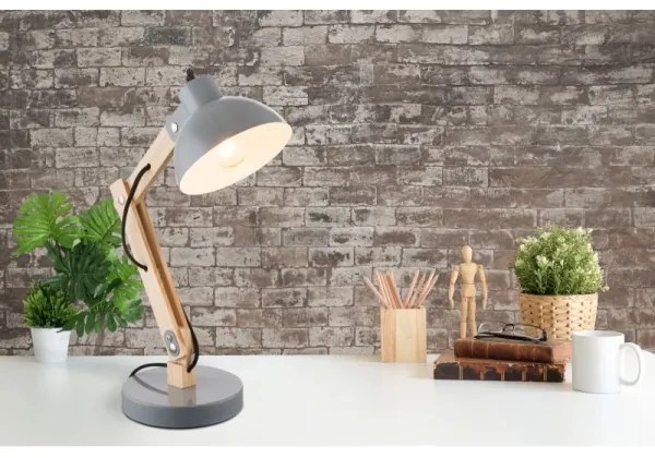 Globo 21503 - Lampada da tavolo TONGARIRO 1xE27/40W/230V