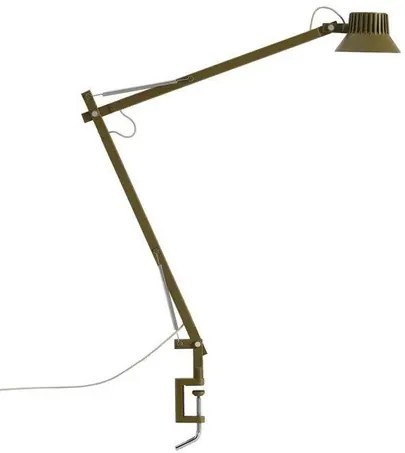 Dedicate Lampada da Tavolo w/Clamp L2 Brown Green - Muuto