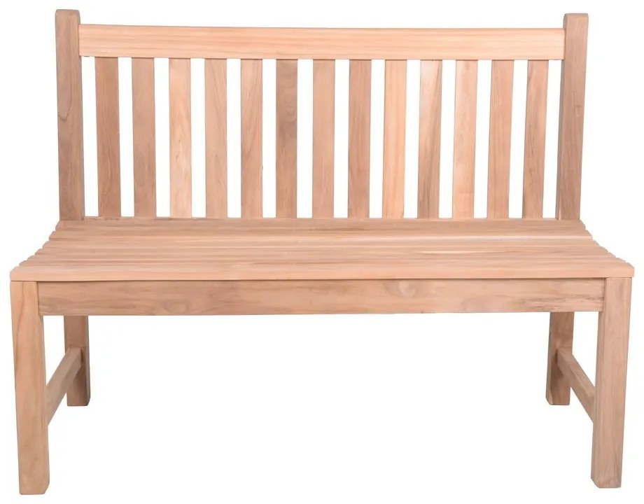 Panca da giardino di colore naturale in legno massiccio Solo – Garden Pleasure