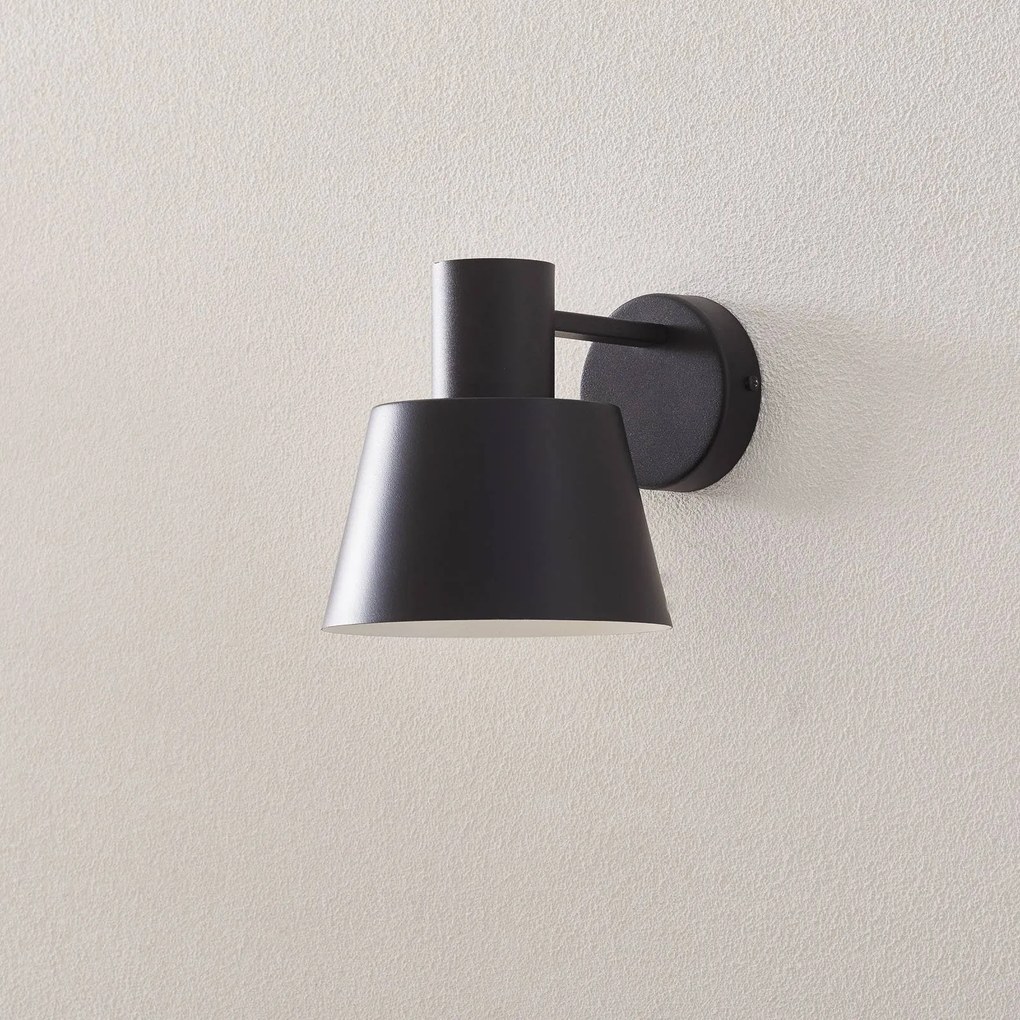SIGMA Applique Dunka in metallo, 1 luce, nero