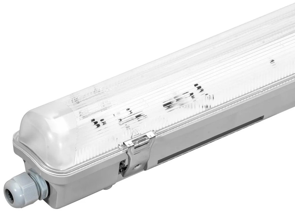 Plafoniera Stagna IP65 per Tubo LED 60cm - Unilaterale