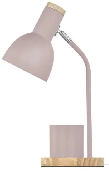 Lampada da tavolo POPPY 1xE27/25W/230V rosa
