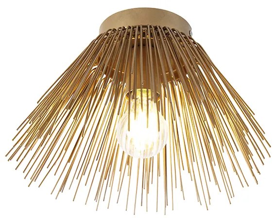 Plafoniera Art Deco oro - Broom