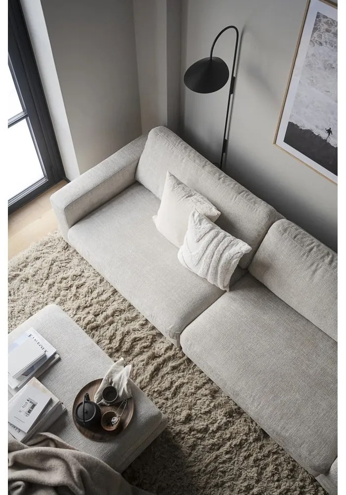 Divano crema 258 cm Duncan - Rowico