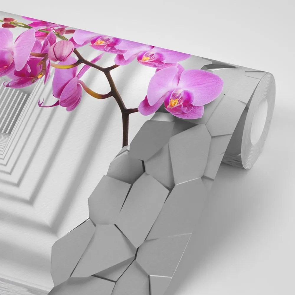 Carta da parati – Orchidea Futuristica