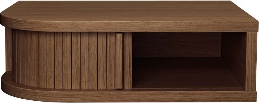 Comodino marrone con effetto noce Farsta – Woodman