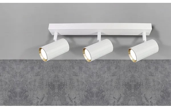 Faretto NICEA 3xGU10/10W/230V bianco