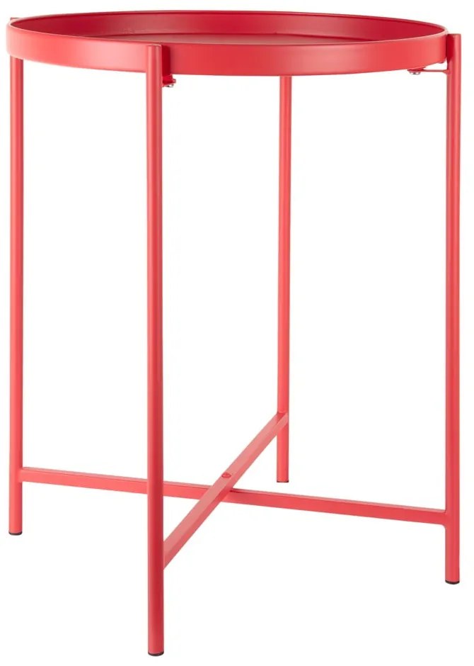 Tavolino rotondo in metallo ø 40 cm Meseta – Leitmotiv