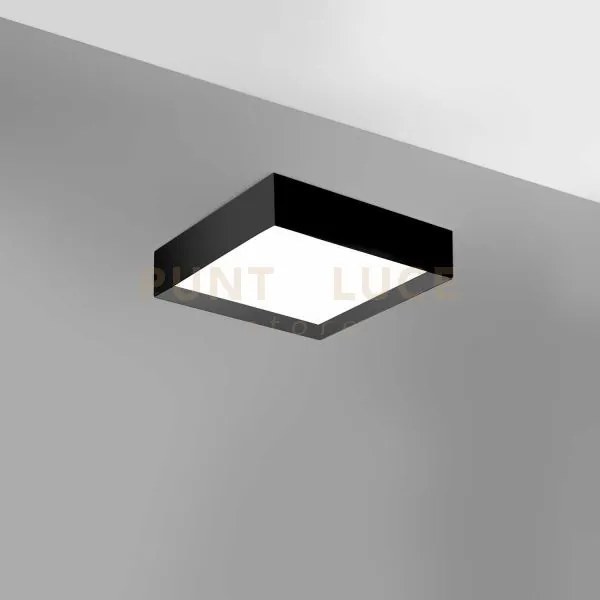 Aoi p/p - plafoniera alluminio nero a led 3000-4000k  1900-2000lm 3...