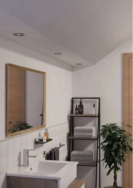 Eglo 902252 - Faretto LED da incasso per bagno BARRANCO 1xGU10/4,5W/230V IP44 finitura cromata