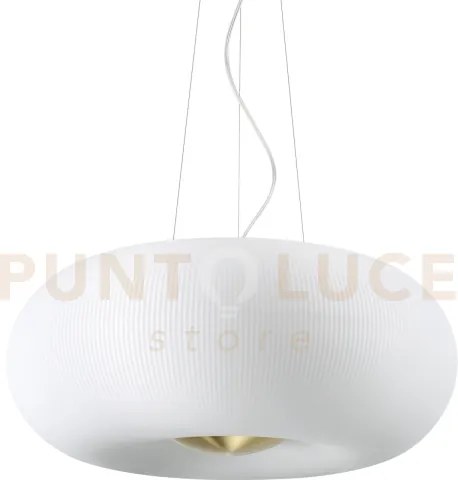 Arizona lampadario a sospensione 5 luci gx53 in vetro bianco soffiato