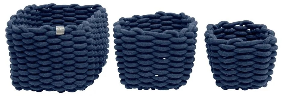 Set di cesti in tessuto 3 pz 30x25x19 cm Tom Tailor – Wenko