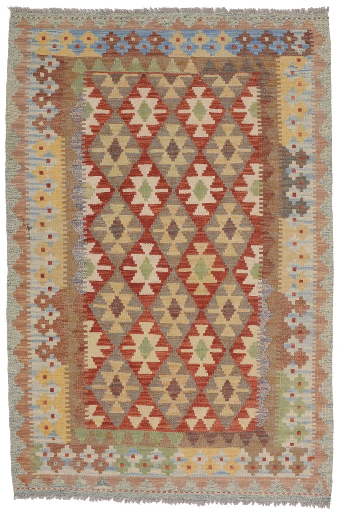 Kilim Tappeto orientale 100x150 (Afghanistan) Tessuto A Mano