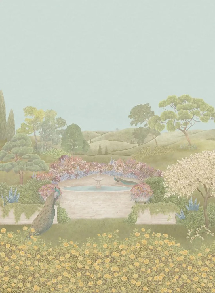 Cole & Son Wandbild Idyll - Honey Citrine