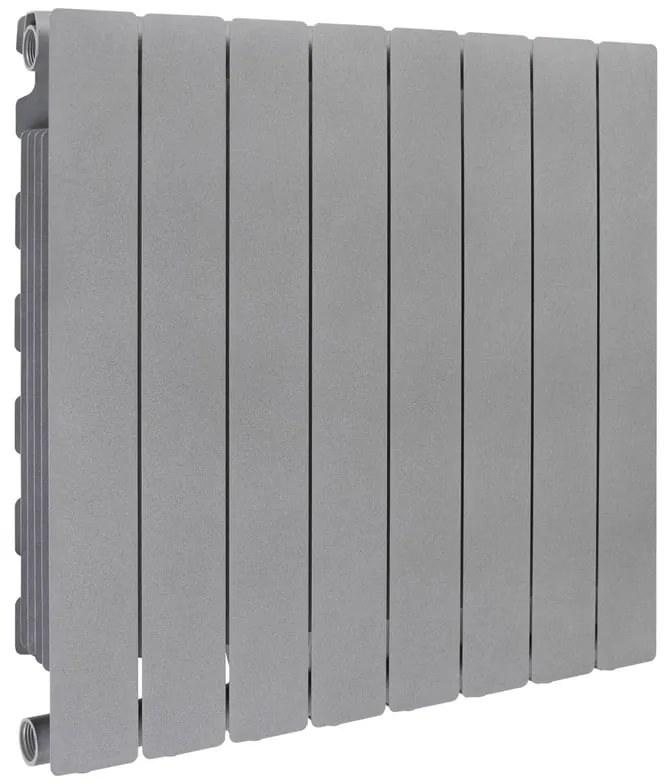 Termosifone in alluminio 8 elementi interasse 600 mm PRODIGE MODERN graphite